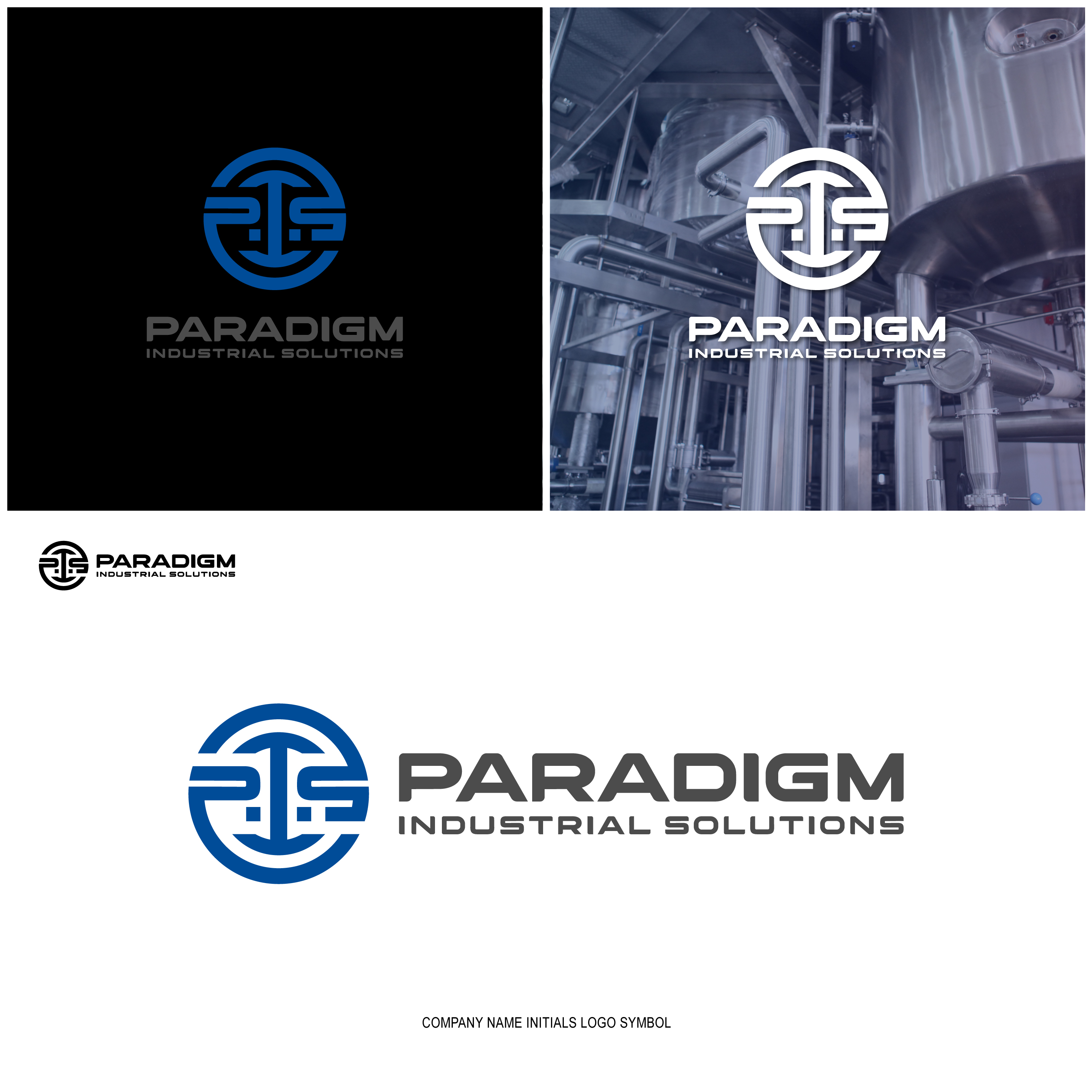 Logo Design by ICKE for PARADIGM Industrial Solutions | Design #28762333