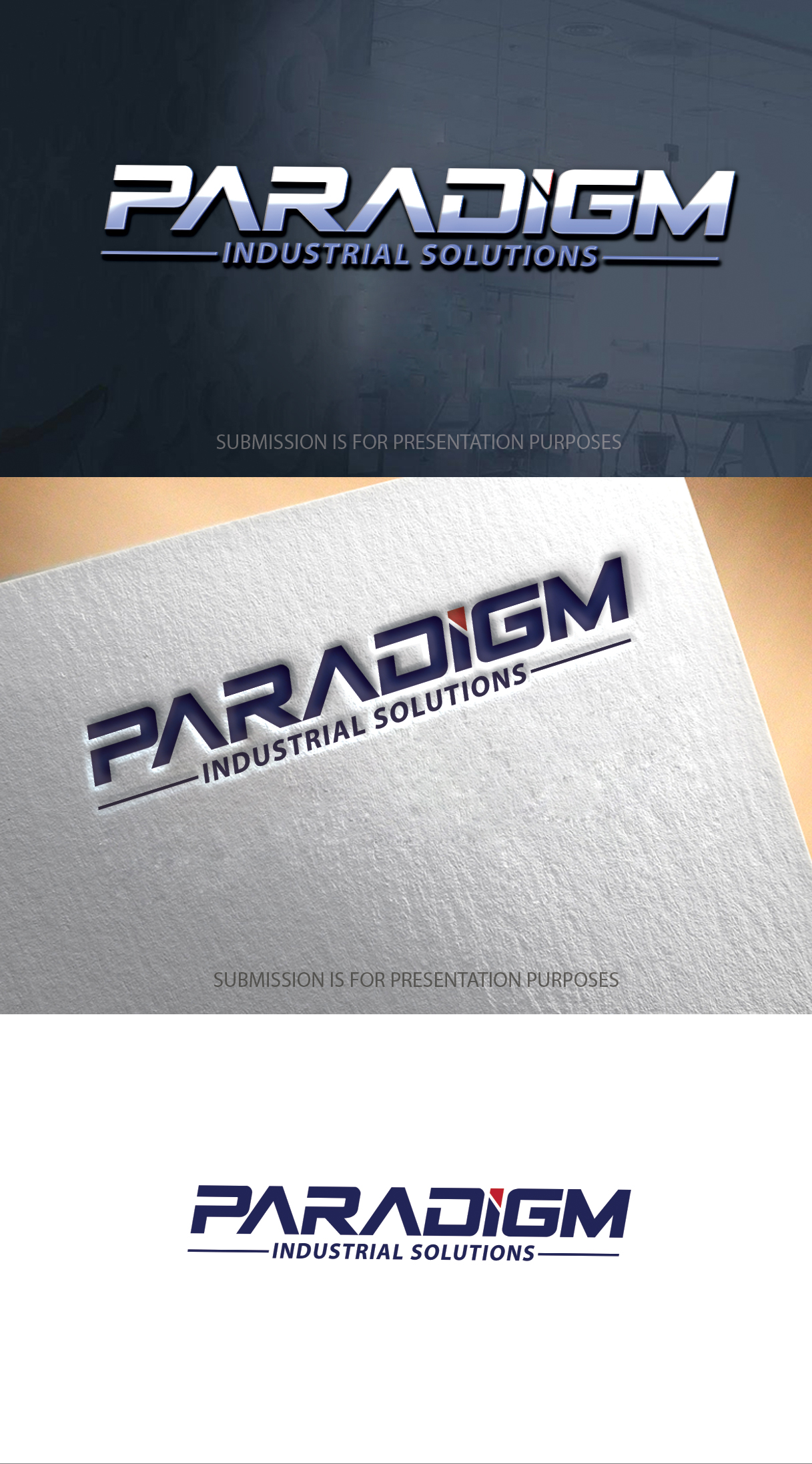 Logo Design by graphicevolution for PARADIGM Industrial Solutions | Design #28730718
