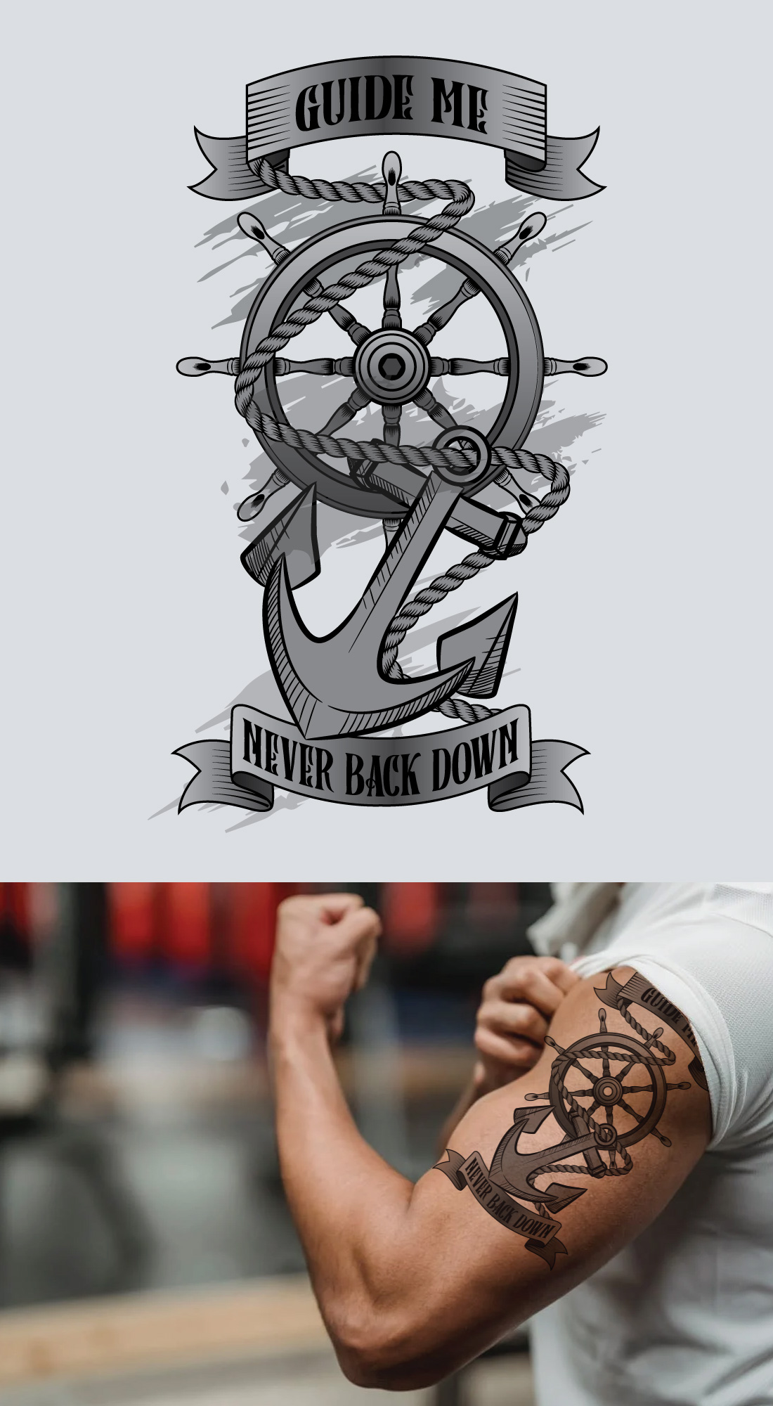 Diseño de Tatuaje por Sergio Coelho para este proyecto | Diseño #28732253