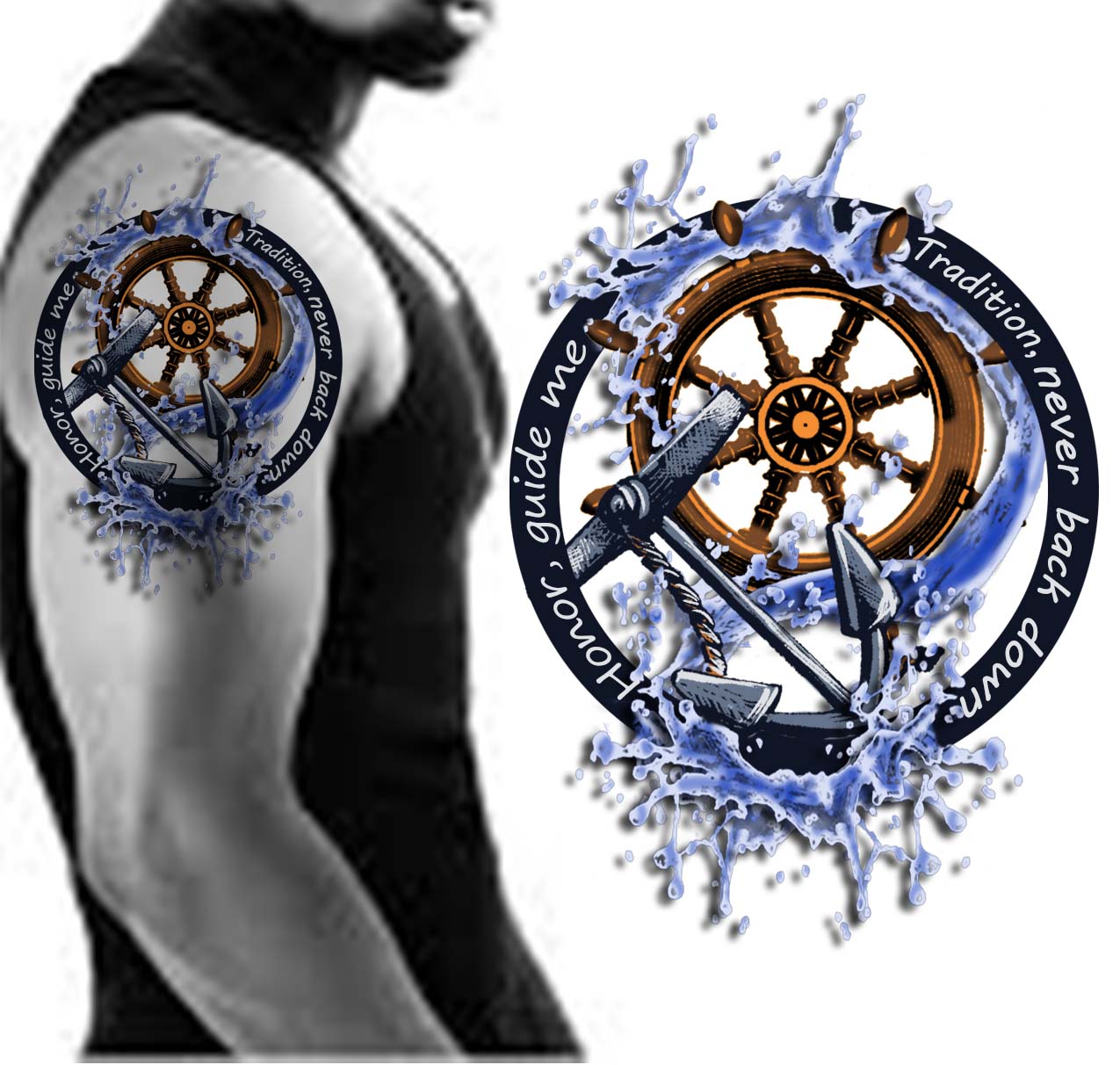 Tattoo Design by ioio for this project | Design #28757688