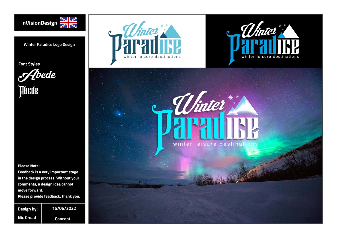 Logo Design by nvisiondesign.co.uk for Ice Leisure Group Ltd | Design #28730457