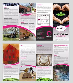 Brochure Design by Fine Graphics House for Larson Gallery | Design: #28745072