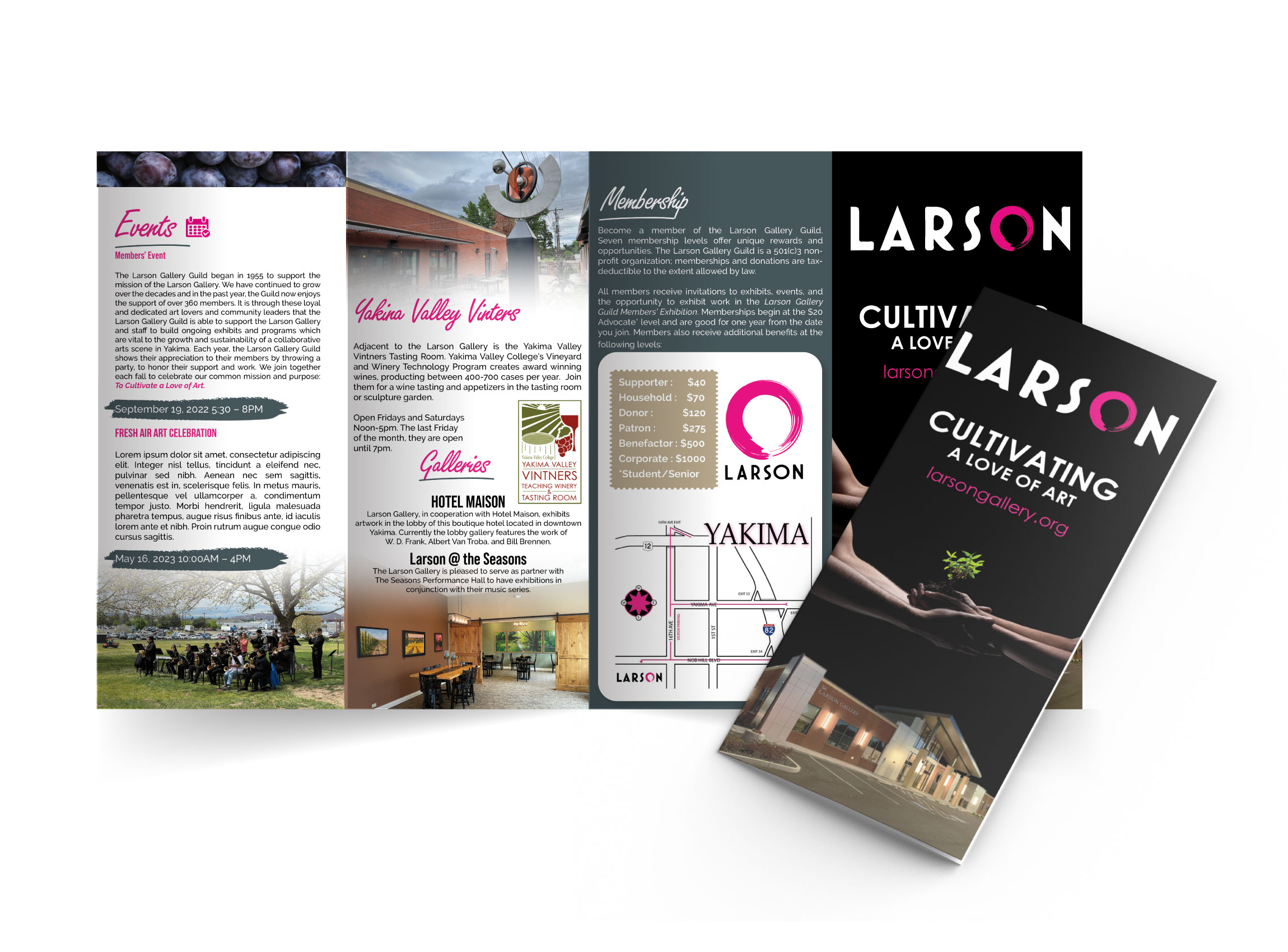 Brochure Design by amitt.me for Larson Gallery | Design #28750066