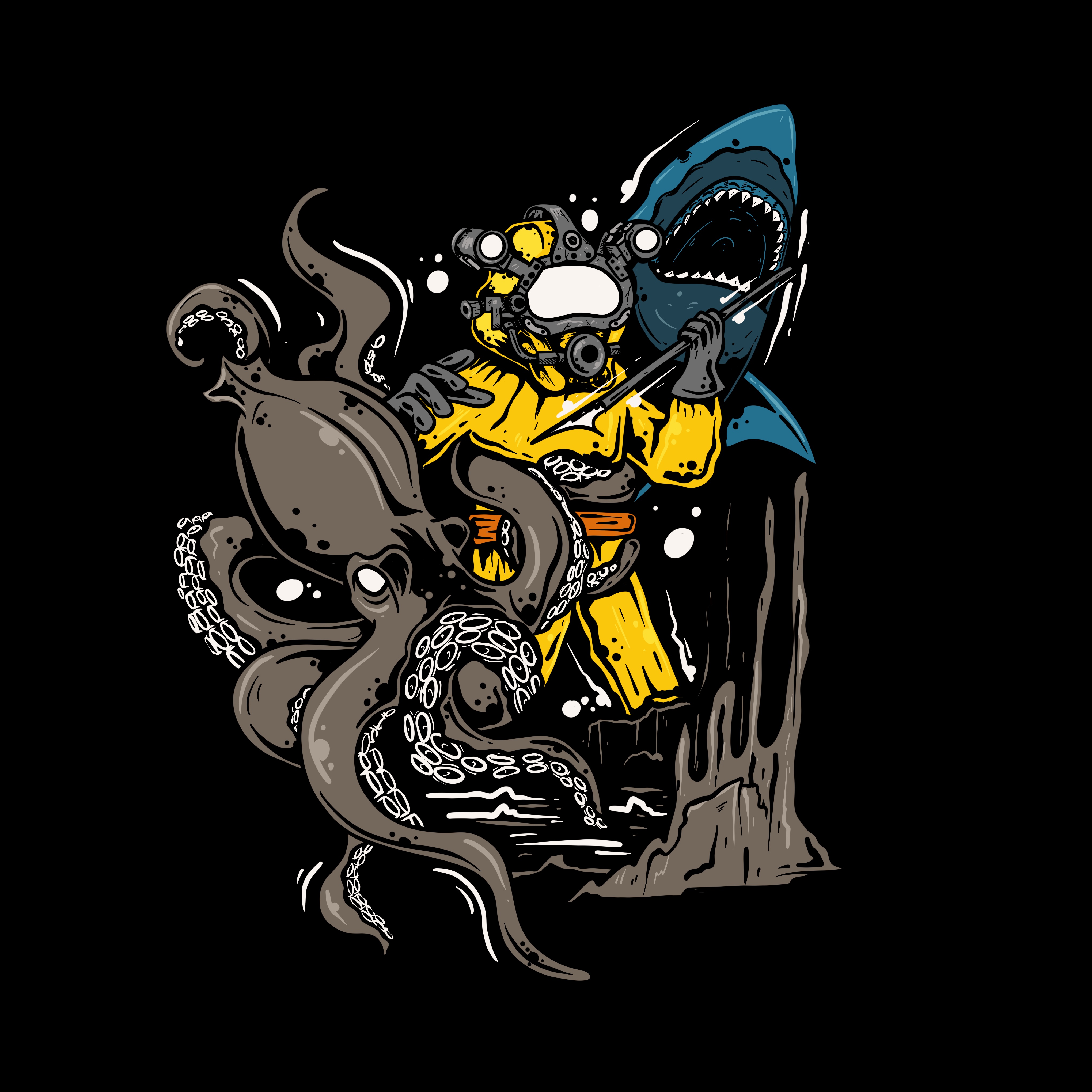 T-shirt Design by Rifqi 7 for 9873550553 | Design #28740678