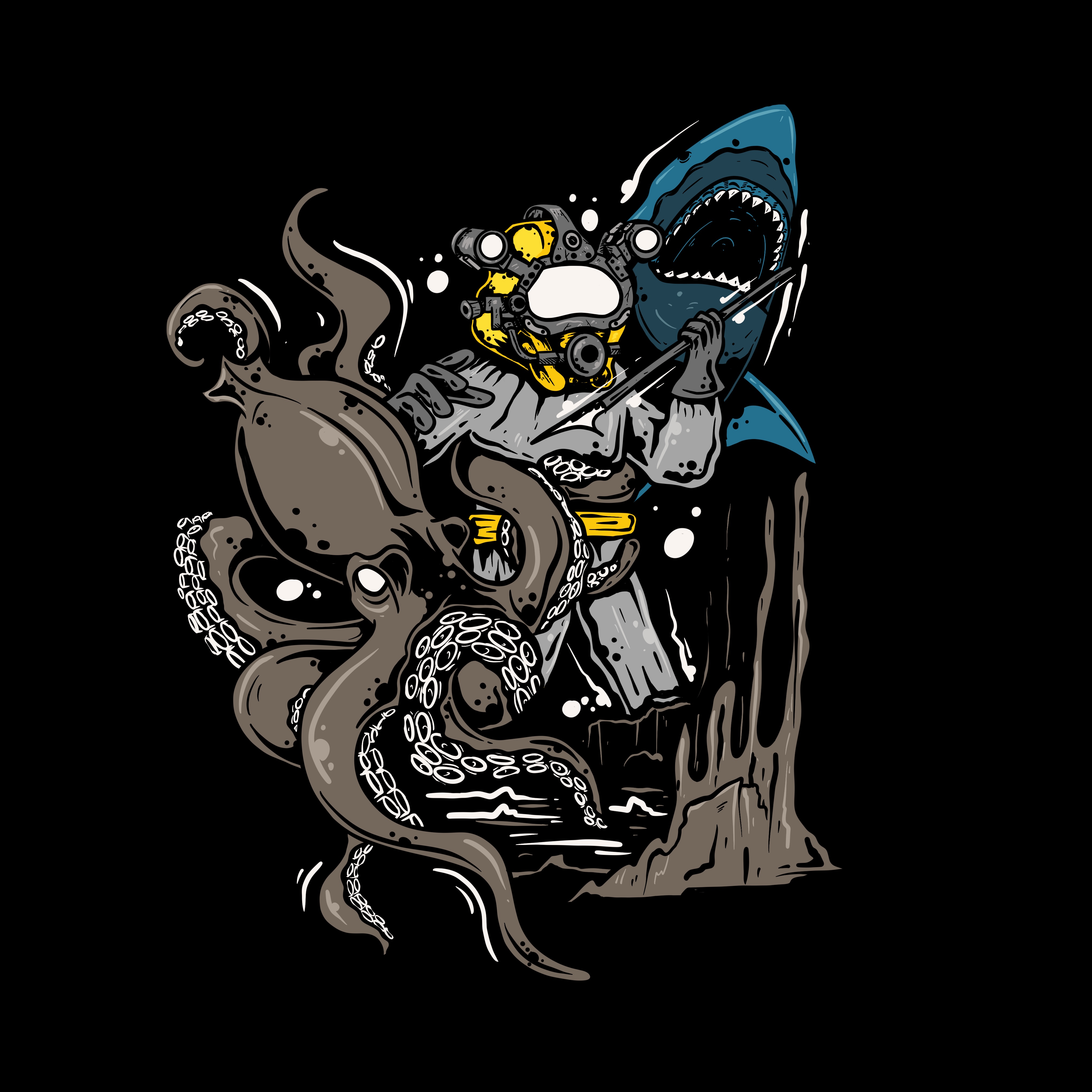 T-shirt Design by Rifqi 7 for 9873550553 | Design #28743197