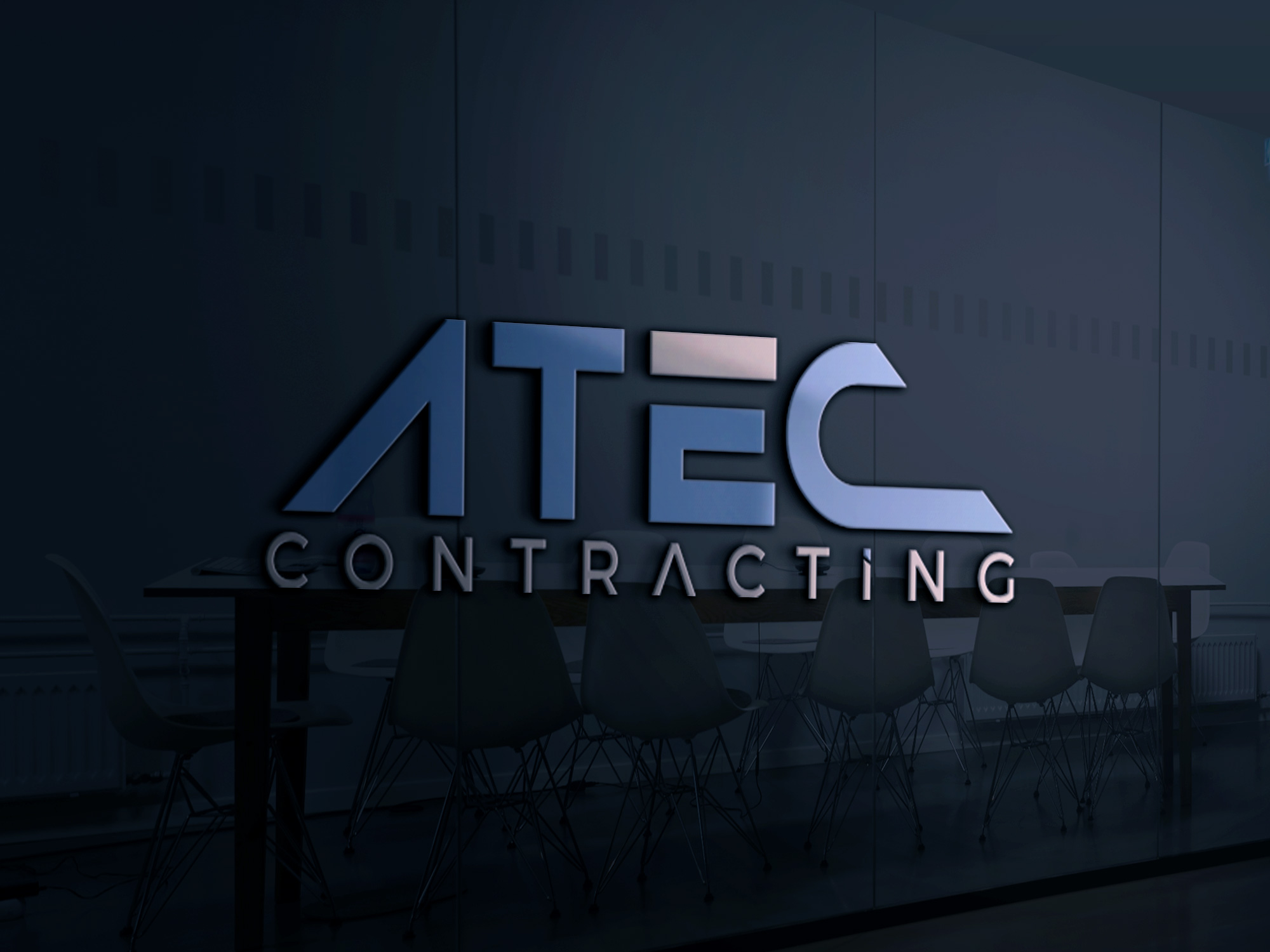 Logo-Design von UMBRA Designs für ATEC Contracting | Design #28743021
