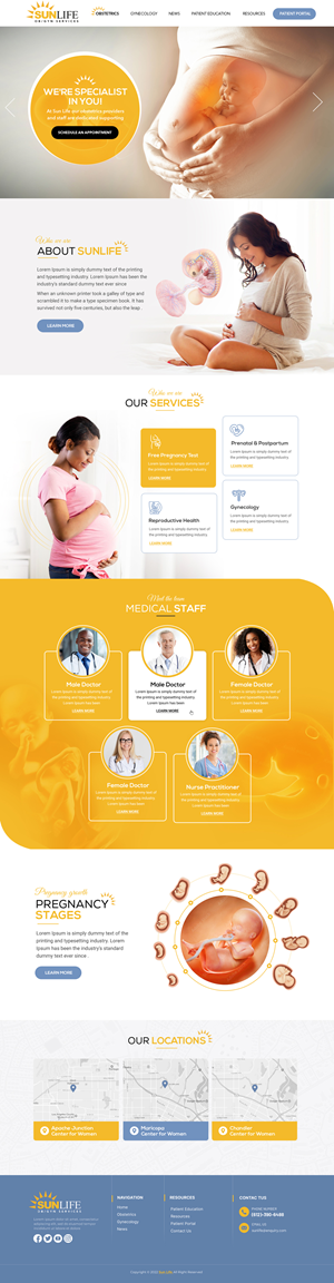 Web Design by Blue Sparrow for this project | Design: #28738373