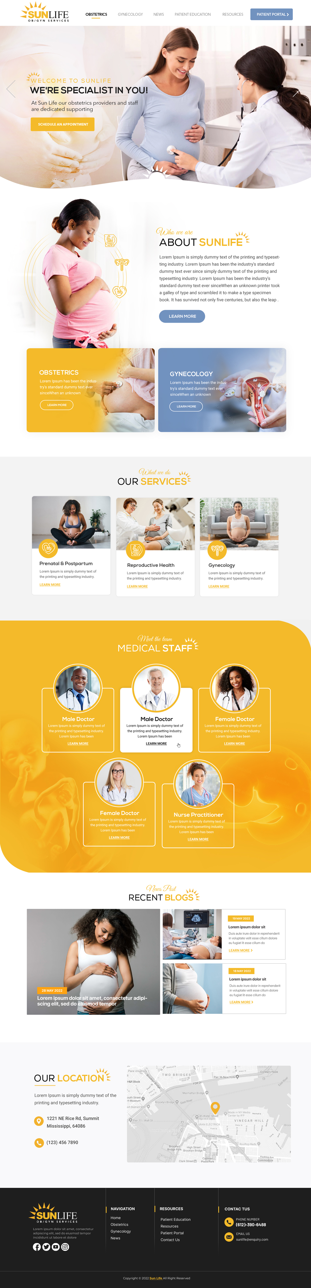 Web Design by Blue Sparrow for this project | Design #28743521