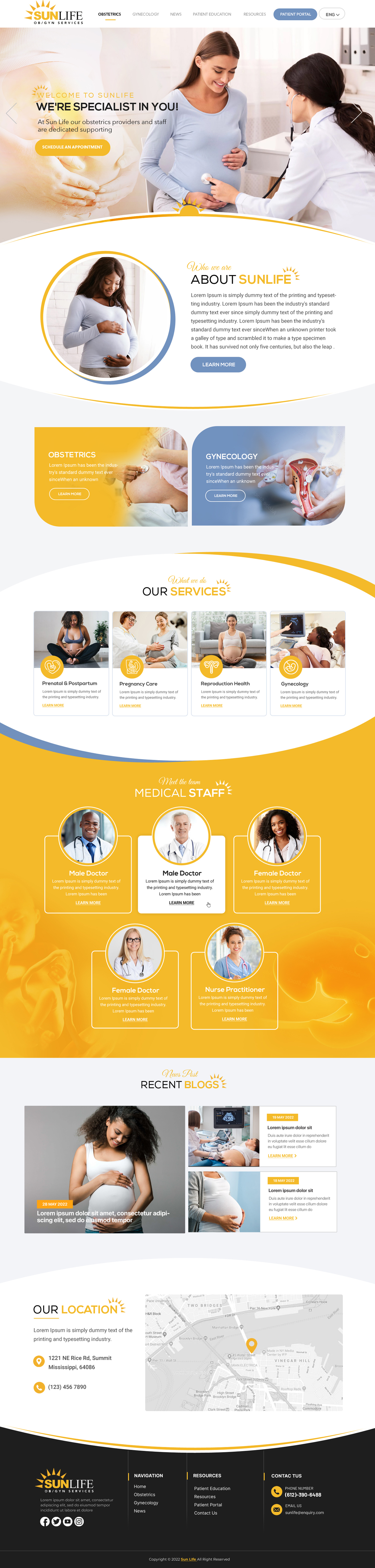 Web Design by Blue Sparrow for this project | Design #28746471