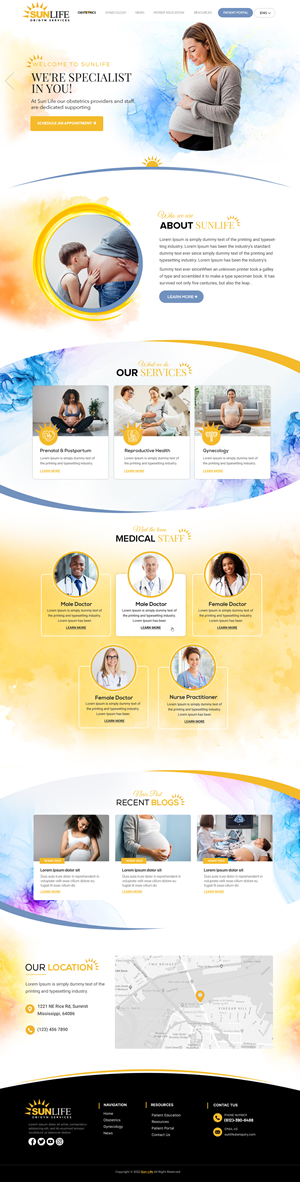 Web Design by Blue Sparrow for this project | Design: #28757812