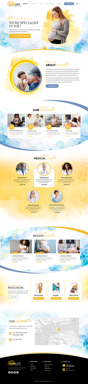 Diseño Web por Blue Sparrow para este proyecto | Diseño: #28757813