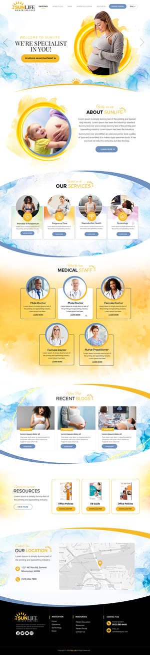 Diseño Web por Blue Sparrow para este proyecto | Diseño: #28761110