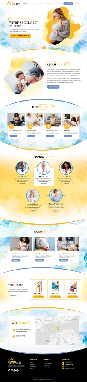 Web Design by Blue Sparrow for this project | Design: #28761928