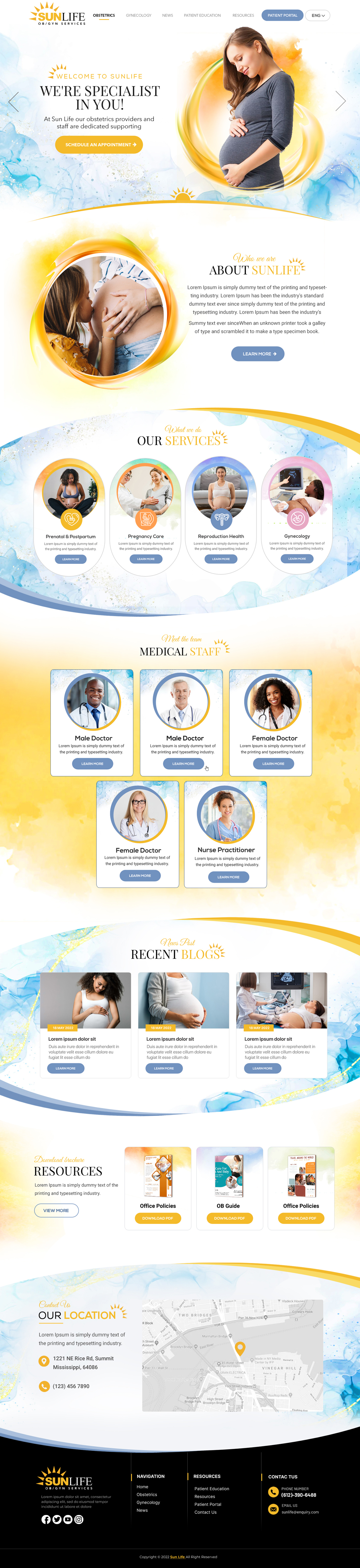 Web Design by Blue Sparrow for this project | Design #28803737