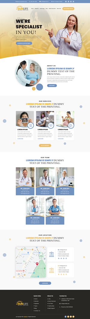 Web Design by Zanek for this project | Design: #28741213