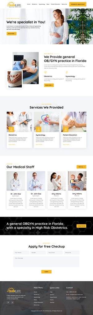 Web Design by Sujit Banerjee for this project | Design: #28741089