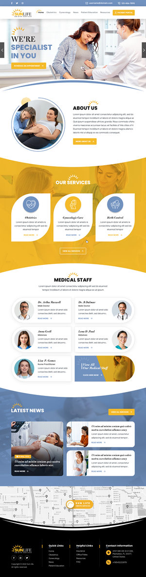 Web Design by sai.designer87 for this project | Design #28754618