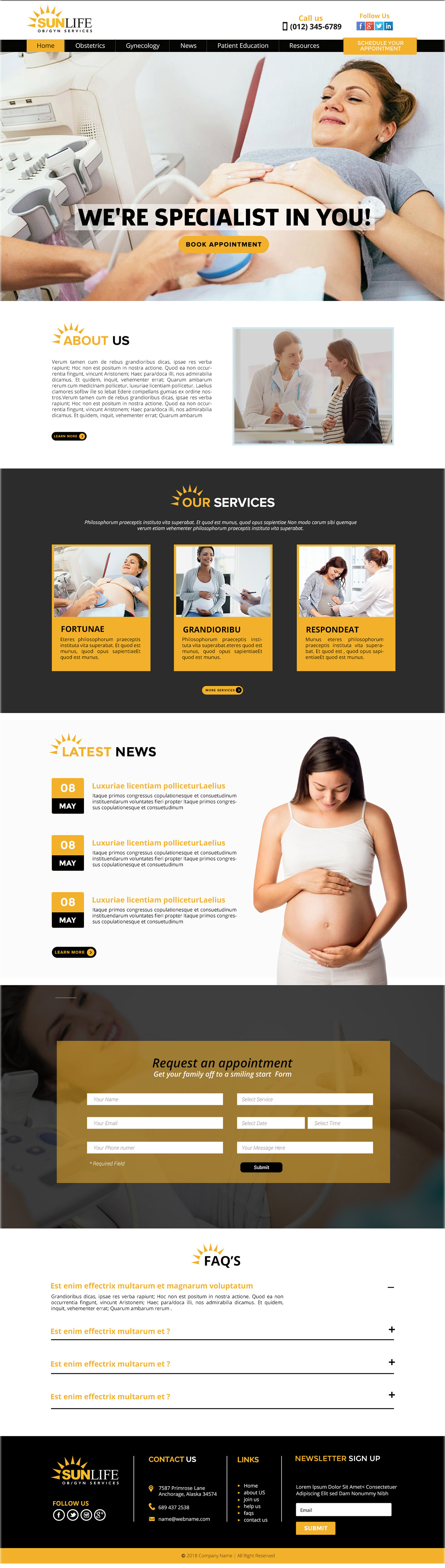 Web Design par chandrayaan.creative pour ce projet | Design #28740157