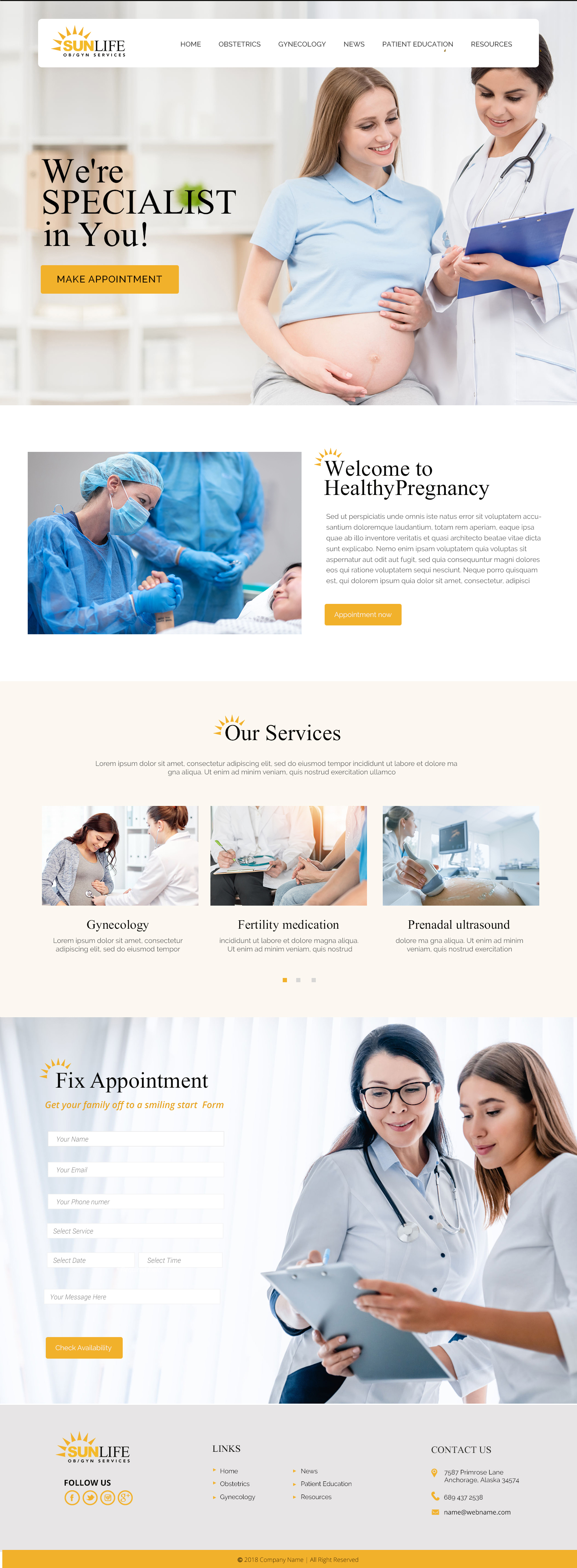 Web Design by chandrayaan.creative for this project | Design #28754393
