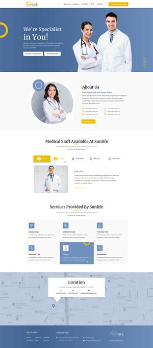Web Design by SAC-D for this project | Design: #28741357
