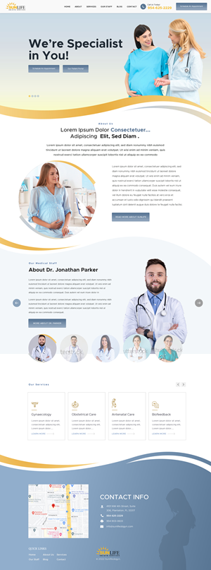 Web Design by SAC-D for this project | Design: #28754748