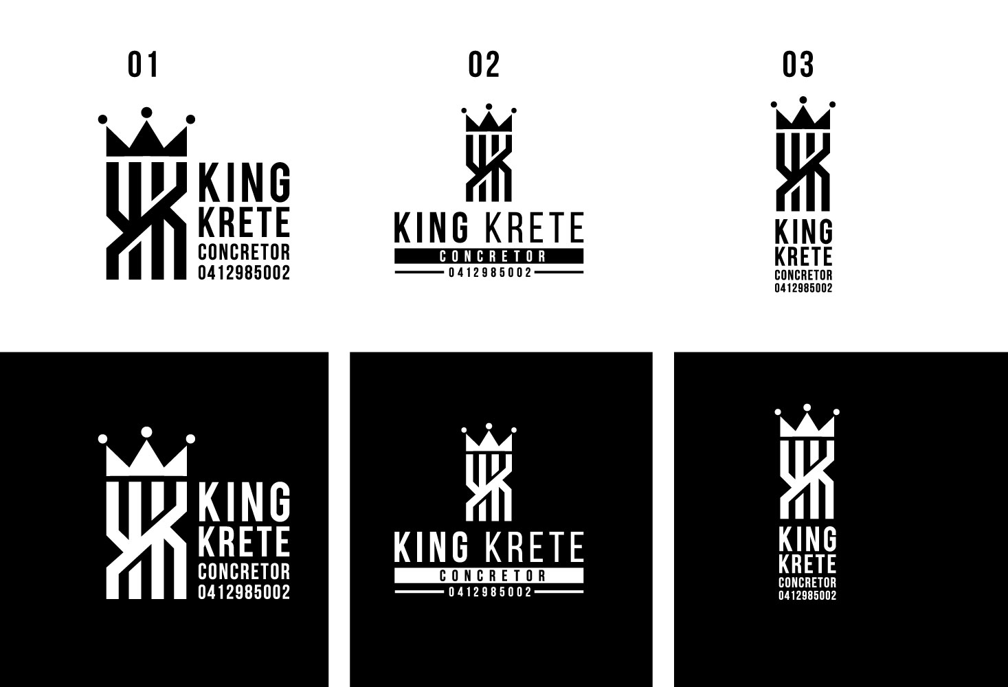 Design de Logo par Sayma Fashion pour King Krete | Design #28937413