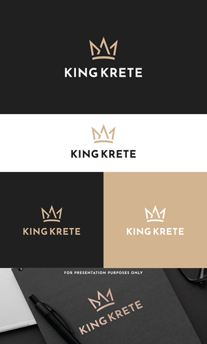 Logo Design by Ebaddesigns for King Krete | Design: #28740367