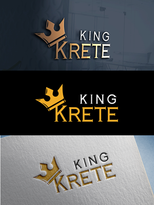 Logo Design by Hammad09 for King Krete | Design: #28739059