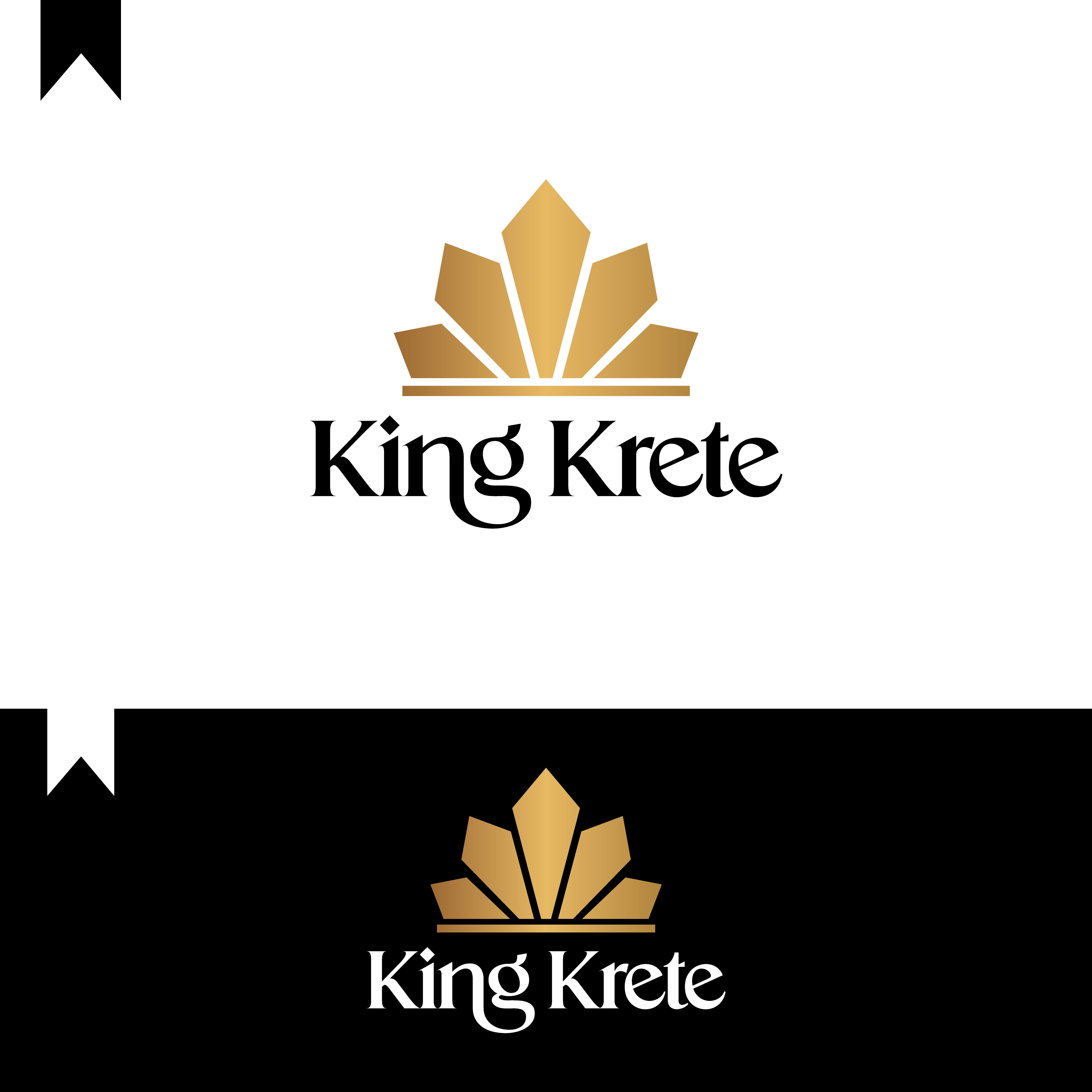 Logo Design by UzairRahi for King Krete | Design #28748976
