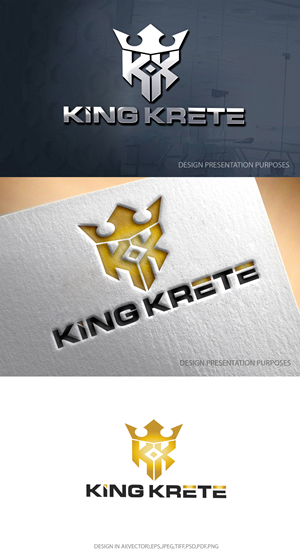 Logo Design by graphicevolution for King Krete | Design: #28735467