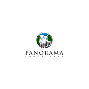 Panorama (Main Text) Landscapes (Underlying Text) | Logo-Design von Arham Hidayat