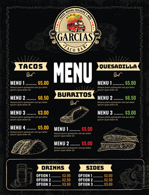 Menu Design by Mikai!13 for this project | Design: #28744338