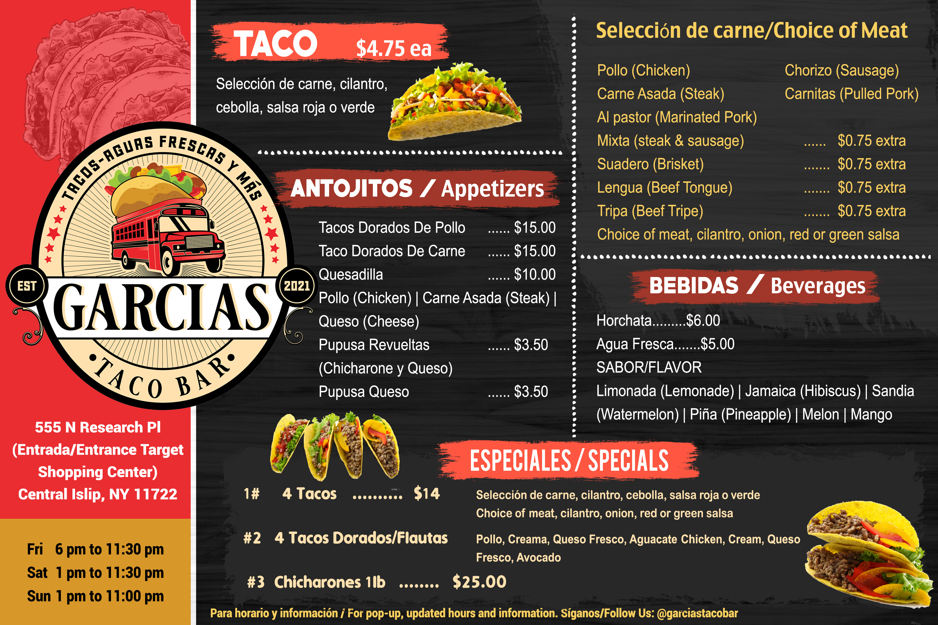 Menü-Design von ordelya.nicole für dieses Projekt | Design #28769693