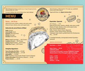 Menu Design by Victor_pro