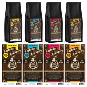 New label design for coffee roaster | Grafik-Design von adjeiiBlack