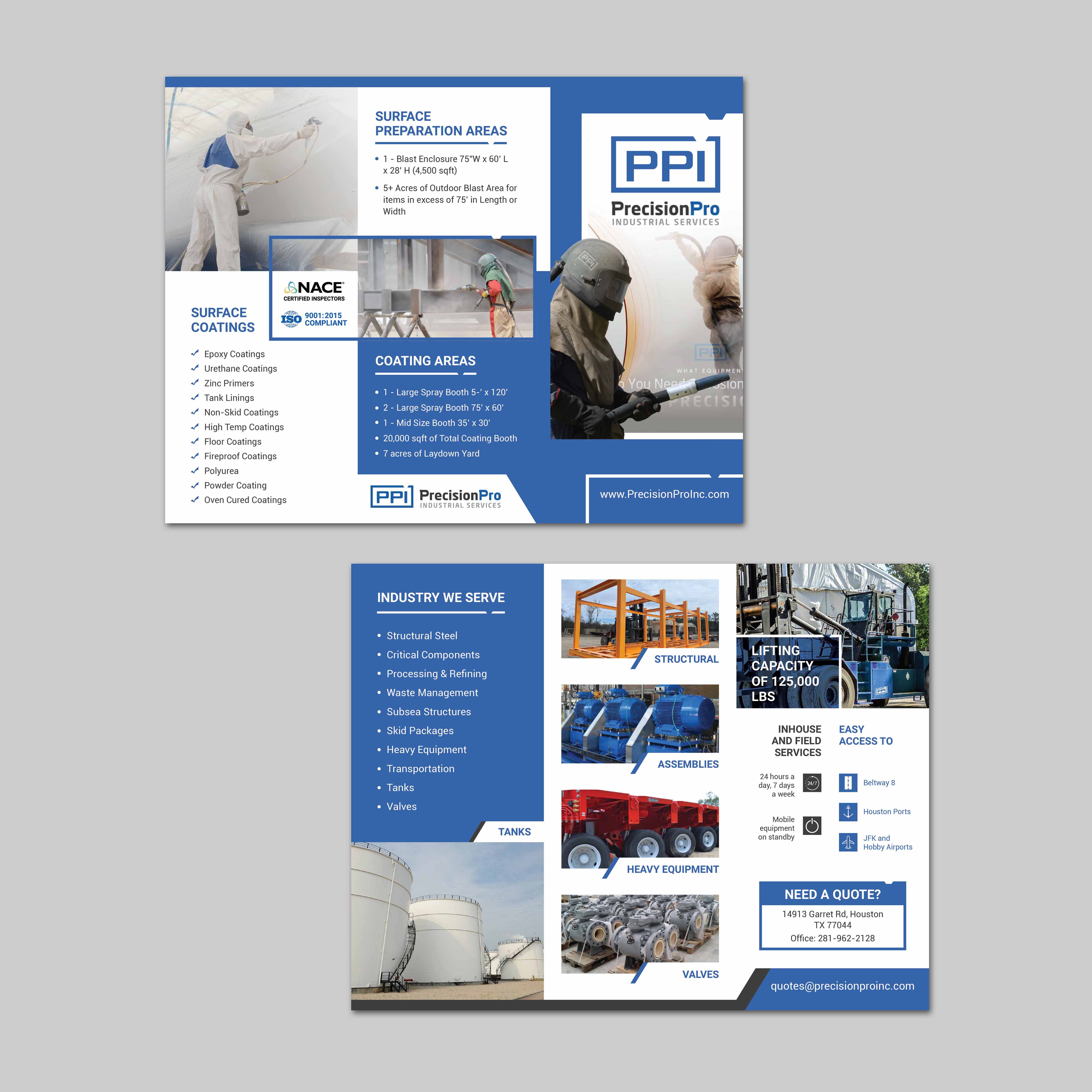 Flyer-Design von san.ty für Precision Pro Inc | Design #28740185