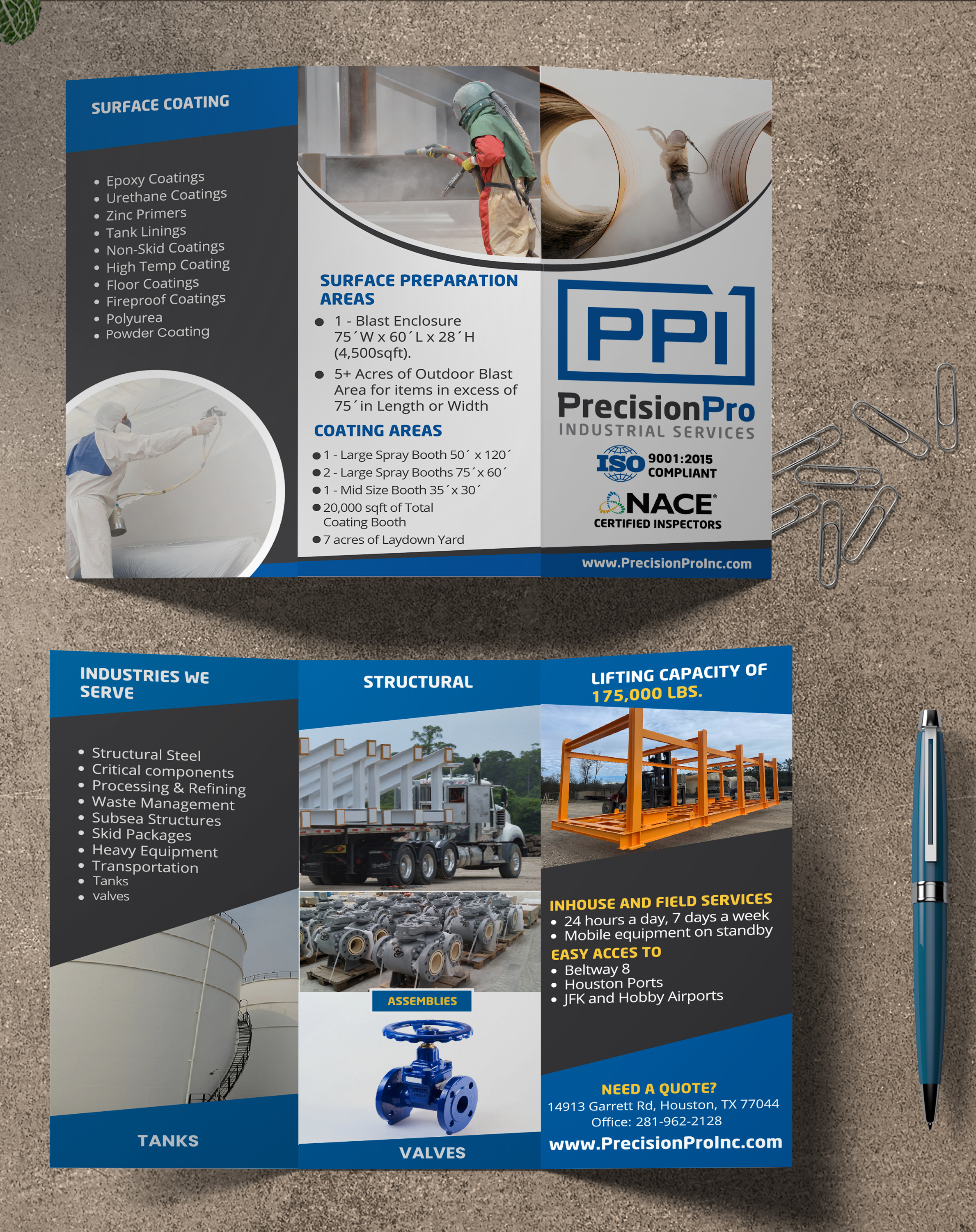 Flyer Design by AQKhan for Precision Pro Inc | Design #28741308