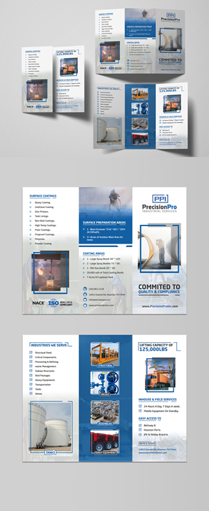 Design de Flyer par debdesign pour Precision Pro Inc | Design : #28740663