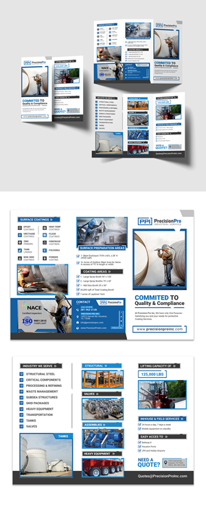 Design de Flyer par debdesign pour Precision Pro Inc | Design : #28740914