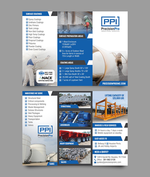 Design de Flyer par chandrayaan.creative pour Precision Pro Inc | Design : #28739847