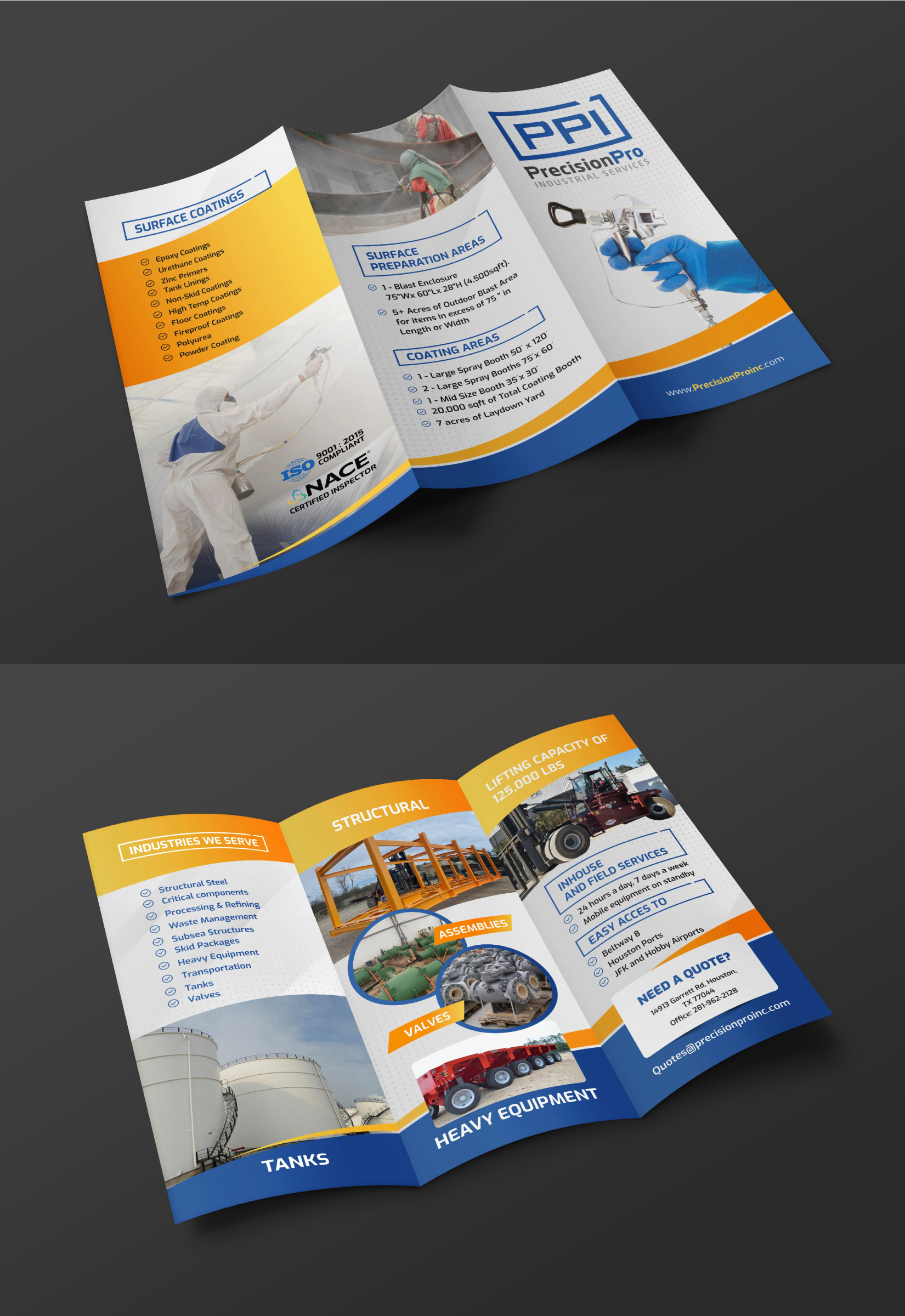 Flyer-Design von ecorokerz für Precision Pro Inc | Design #28740816