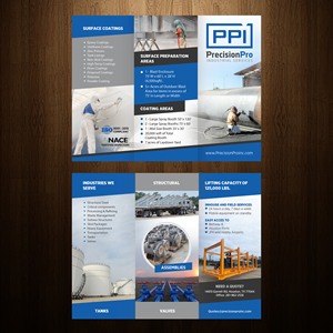 Design de Flyer par GraphicsGuru pour Precision Pro Inc | Design : #28742059