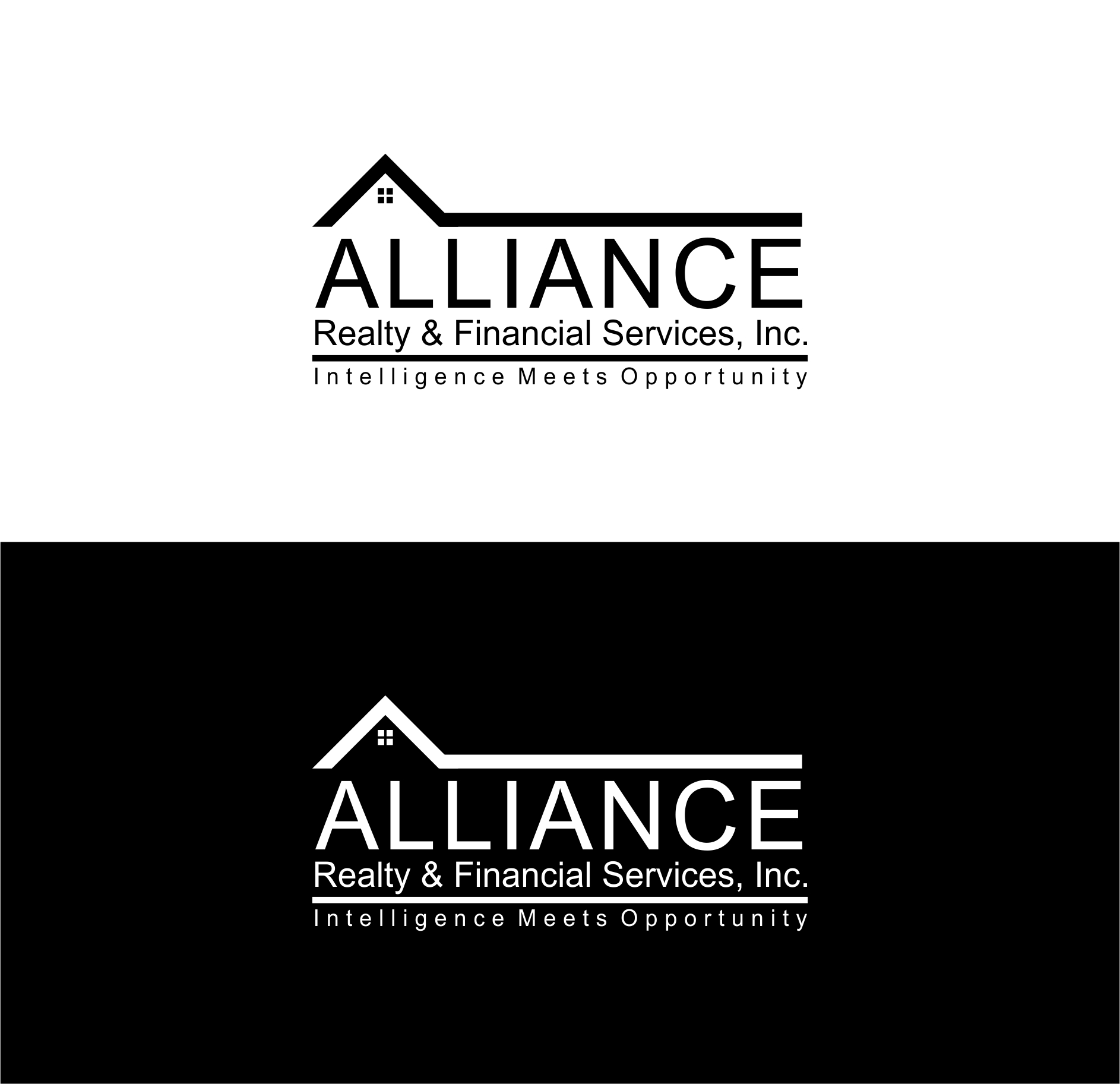 Logo Design by DesiGiNe for Alliance Realty & Financial Services, Inc | Design #28770685