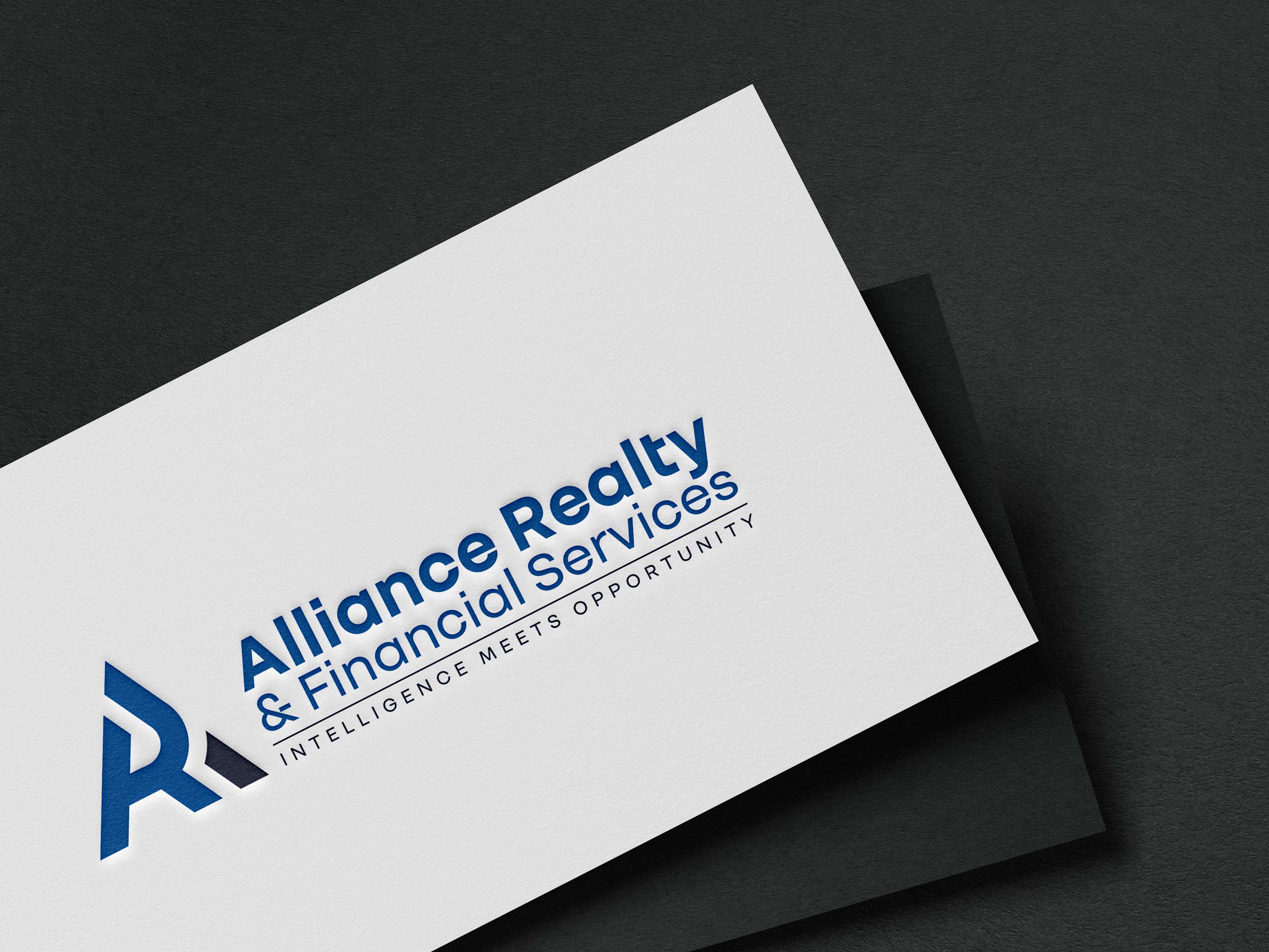 Diseño de Logo por SANI7771 para Alliance Realty & Financial Services, Inc | Diseño #28745148