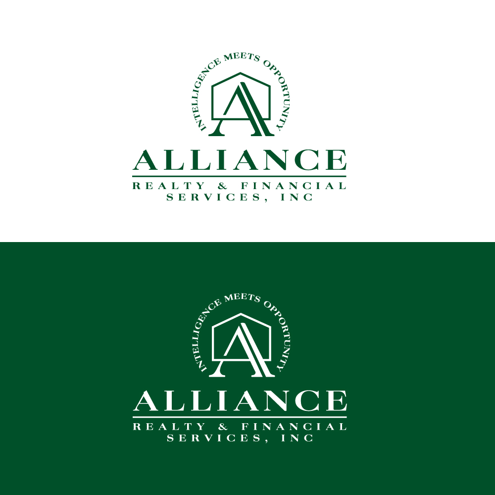 Logo-Design von Sujit Banerjee für Alliance Realty & Financial Services, Inc | Design #28741152