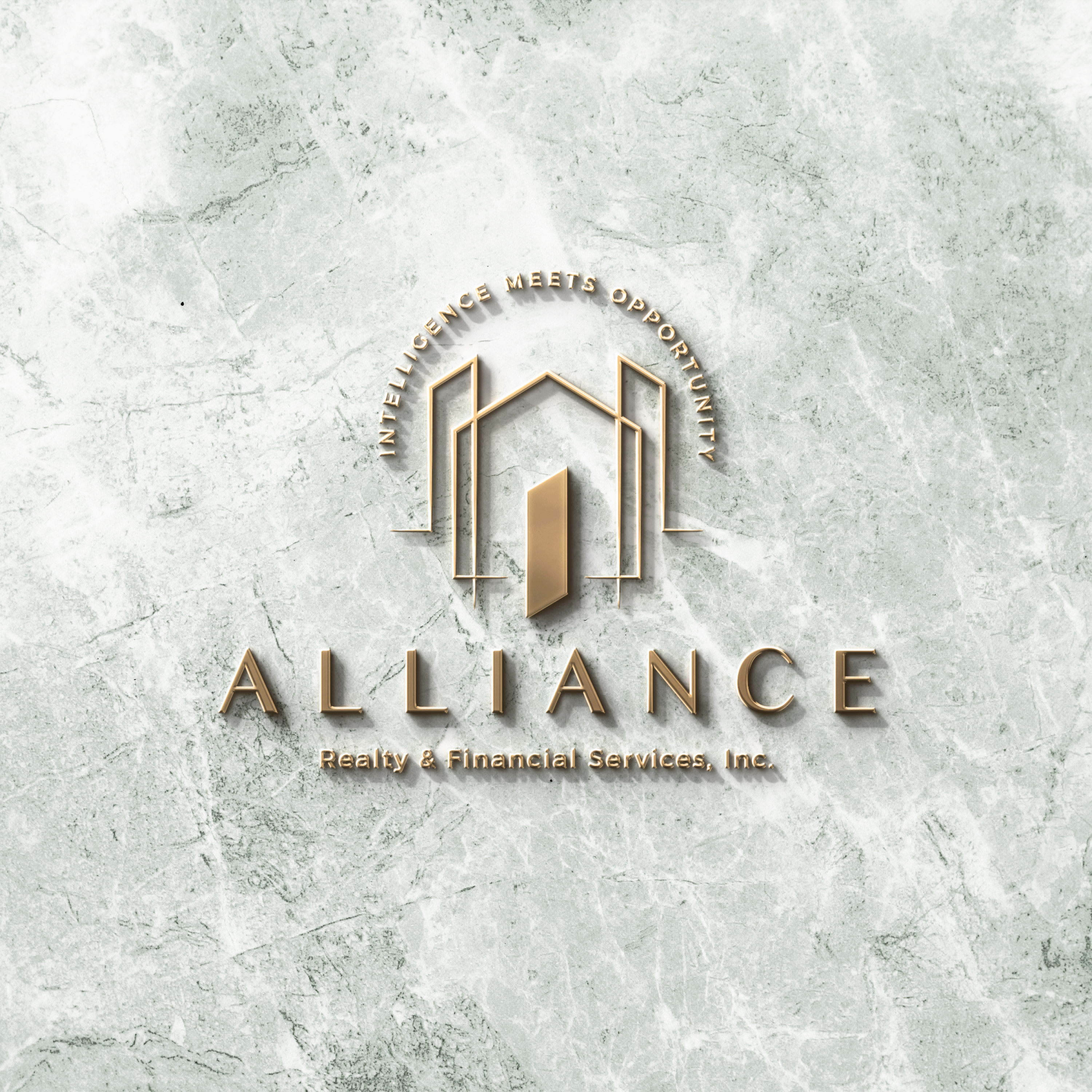 Logo-Design von ChicGraphix für Alliance Realty & Financial Services, Inc | Design: #28743200