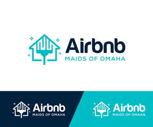 Airbnb Maids of Omaha | Logo Design by oscar raise