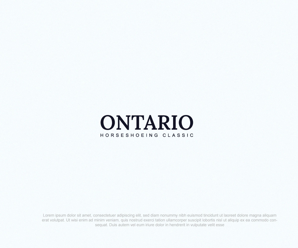 Logo Design by Niizam Uddin for Ontario Farrier’s Association  | Design #28747952