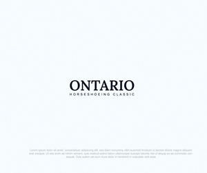 Logo Design by Niizam Uddin for Ontario Farrier’s Association  | Design: #28747952