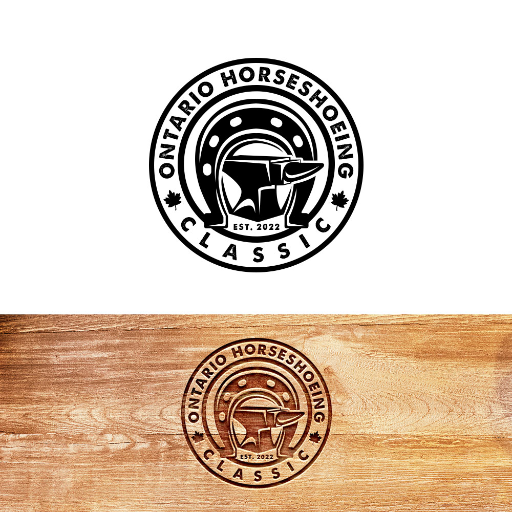 Logo Design by PsyPen for Ontario Farrier’s Association  | Design #28739230